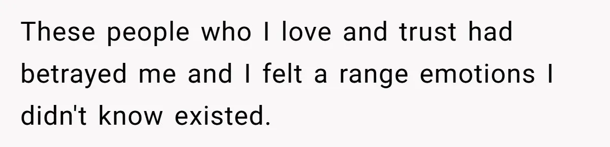Dad Bans In-Laws From Babysitting After They Secretly Baptize His Son These people who I love and trust had betrayed me and I felt a range emotions I didn't know existed.