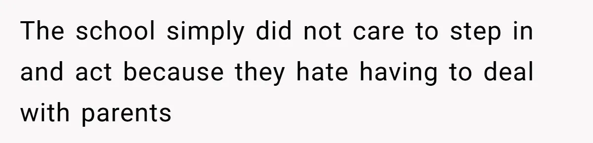 Dad Explains Legal Consequences To His Son After School Ignores Bullying, Forcing Principal To Finally Take Action The school simply did not care to step in and act because they hate having to deal with parents