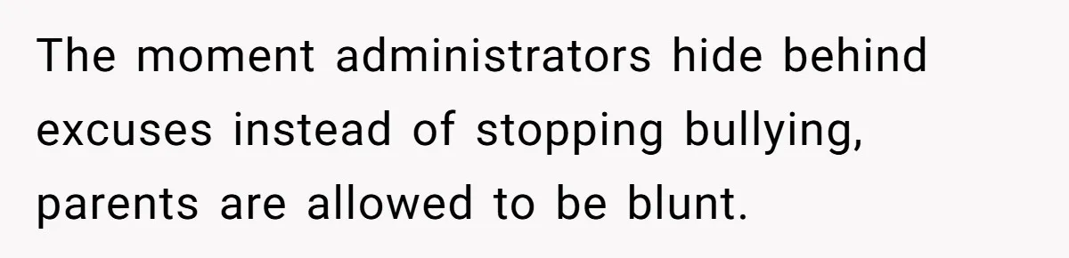Dad Explains Legal Consequences To His Son After School Ignores Bullying, Forcing Principal To Finally Take Action The moment administrators hide behind excuses instead of stopping bullying, parents are allowed to be blunt.