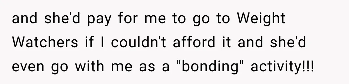 Why a Grieving Mother-in-Law Could Not Handle Her Daughter-in-Law’s Amazing Health Transformation and she'd pay for me to go to Weight Watchers if I couldn't afford it and she'd even go with me as a "bonding" activity!!!