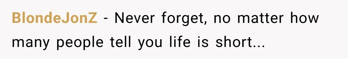 The Party Favor Fiasco: Dad Steps Up When Mom Wants to Give Out Live Fish Again BlondeJonZ − Never forget, no matter how many people tell you life is short...