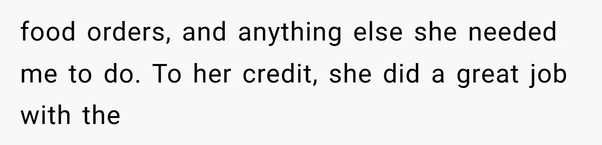 The Party Favor Fiasco: Dad Steps Up When Mom Wants to Give Out Live Fish Again food orders, and anything else she needed me to do. To her credit, she did a great job with the