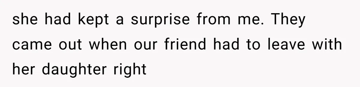 The Party Favor Fiasco: Dad Steps Up When Mom Wants to Give Out Live Fish Again she had kept a surprise from me. They came out when our friend had to leave with her daughter right