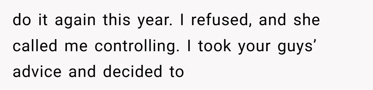 The Party Favor Fiasco: Dad Steps Up When Mom Wants to Give Out Live Fish Again do it again this year. I refused, and she called me controlling. I took your guys’ advice and decided to