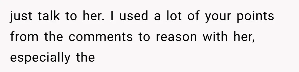 The Party Favor Fiasco: Dad Steps Up When Mom Wants to Give Out Live Fish Again just talk to her. I used a lot of your points from the comments to reason with her, especially the