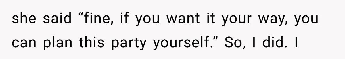 The Party Favor Fiasco: Dad Steps Up When Mom Wants to Give Out Live Fish Again she said “fine, if you want it your way, you can plan this party yourself.” So, I did. I