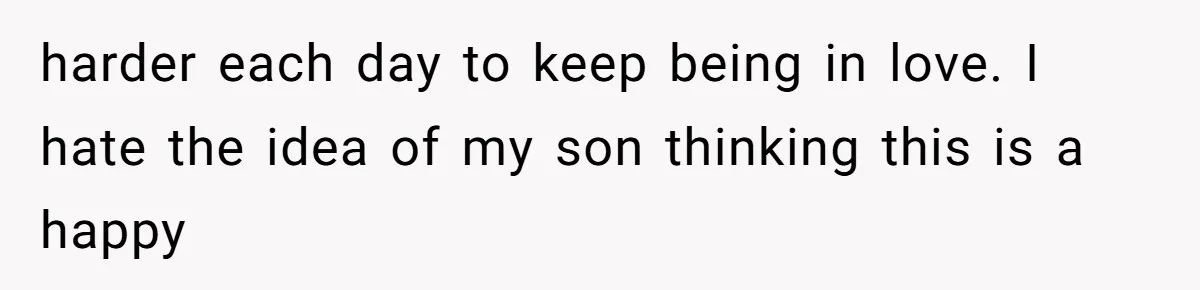 The Party Favor Fiasco: Dad Steps Up When Mom Wants to Give Out Live Fish Again harder each day to keep being in love. I hate the idea of my son thinking this is a happy