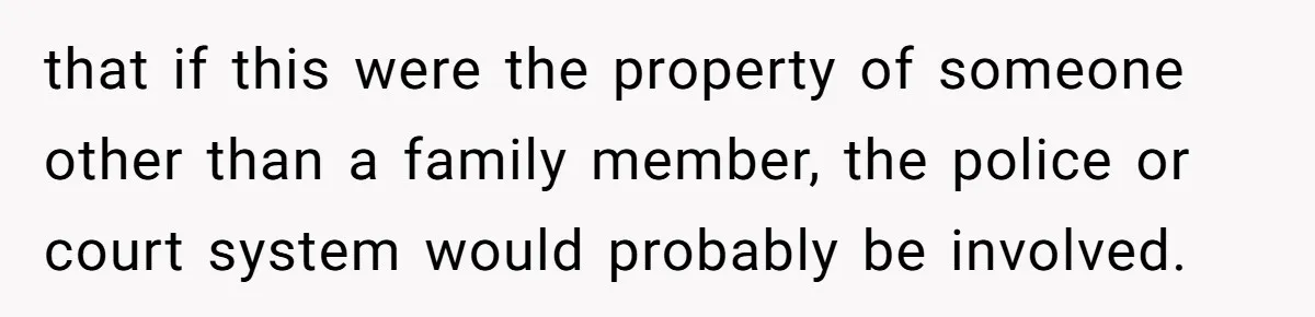 Jealous Daughter Destroys A $3,000 Dress, Then Can’t Believe Mom’s Punishment that if this were the property of someone other than a family member, the police or court system would probably be involved.