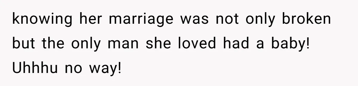 Man Blocks His Father From Seeing His Dying Wife After He Left Her For Another Woman knowing her marriage was not only broken but the only man she loved had a baby! Uhhhu no way!