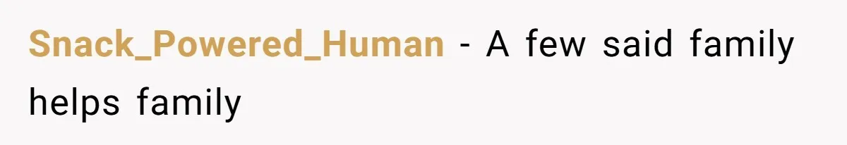 Woman Removes Sister From Wedding After She Refuses To Plan It For Free Despite Years Of Free Accounting Help Snack_Powered_Human − A few said family helps family