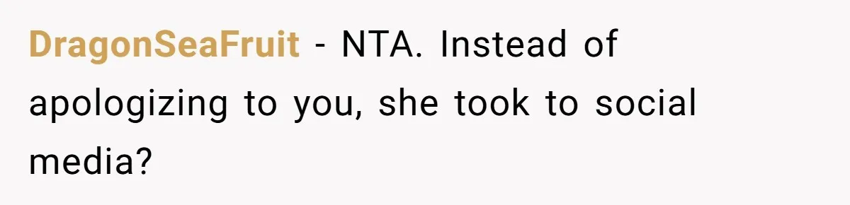 Woman Removes Sister From Wedding After She Refuses To Plan It For Free Despite Years Of Free Accounting Help DragonSeaFruit − NTA. Instead of apologizing to you, she took to social media?