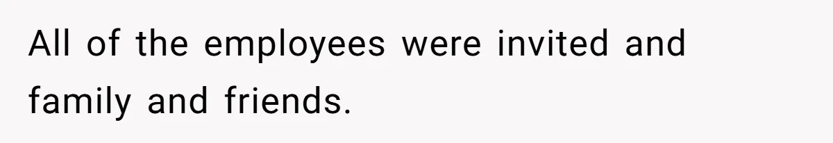 Woman Claps Back At Sister After Being Publicly Labeled A “DEI Hire” At Her Going-Away Party All of the employees were invited and family and friends.