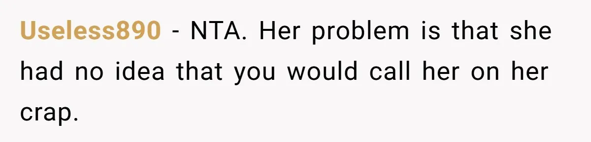 Woman Claps Back At Sister After Being Publicly Labeled A “DEI Hire” At Her Going-Away Party Useless890 − NTA. Her problem is that she had no idea that you would call her on her crap.