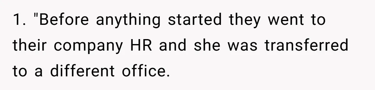 Woman Claps Back At Sister After Being Publicly Labeled A “DEI Hire” At Her Going-Away Party 1. "Before anything started they went to their company HR and she was transferred to a different office.