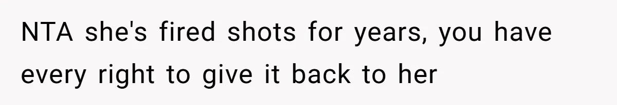 Woman Claps Back At Sister After Being Publicly Labeled A “DEI Hire” At Her Going-Away Party NTA she's fired shots for years, you have every right to give it back to her
