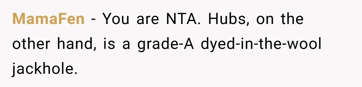 Wife Snapped After Husband Gave His Number To A Flirty Colleague MamaFen − You are NTA. Hubs, on the other hand, is a grade-A dyed-in-the-wool jackhole.