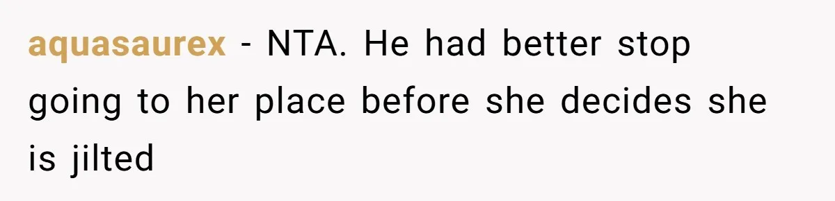 Wife Snapped After Husband Gave His Number To A Flirty Colleague aquasaurex − NTA. He had better stop going to her place before she decides she is jilted