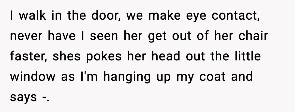 Man Refuses to Pay $10 ID Fee and Turns It Into a Three-Day Standoff I walk in the door, we make eye contact, never have I seen her get out of her chair faster, shes pokes her head out the little window as I'm...