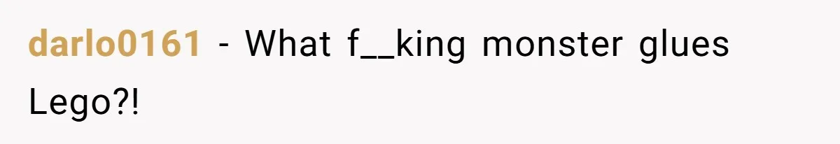 Man Sues Ex and Her Boyfriend After They Steal And Glue His Rare LEGO Sets darlo0161 − What f__king monster glues Lego?!