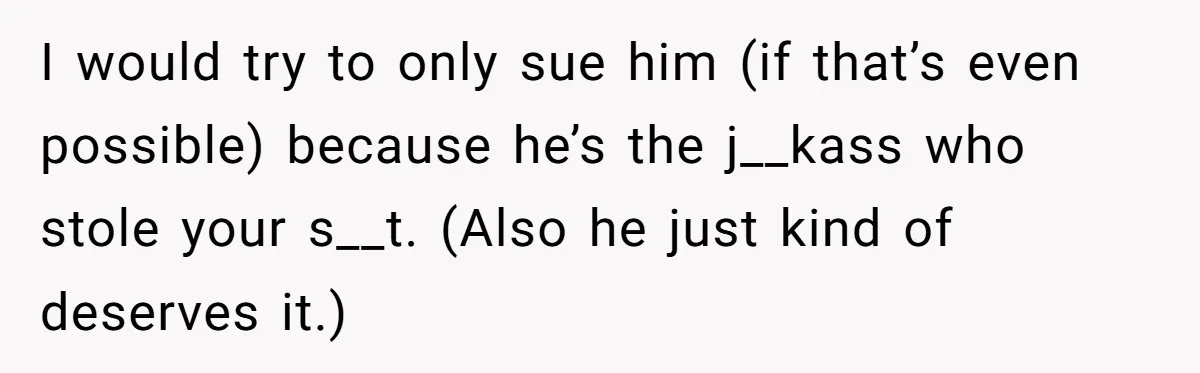 Man Sues Ex and Her Boyfriend After They Steal And Glue His Rare LEGO Sets I would try to only sue him (if that’s even possible) because he’s the j__kass who stole your s__t. (Also he just kind of deserves it.)