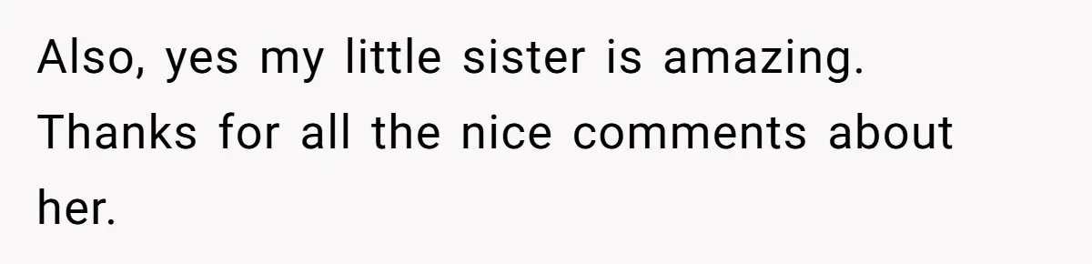 Deaf Teen And Her Sister Found A Brutal Way To Shut An Aunt Down Also, yes my little sister is amazing. Thanks for all the nice comments about her.