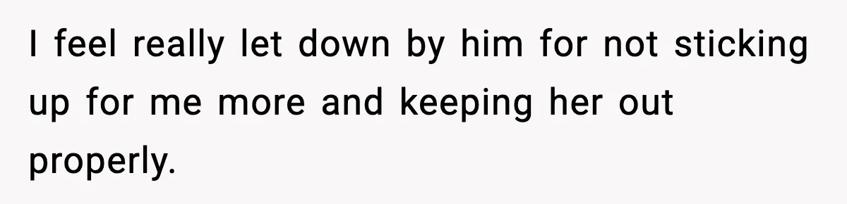 MIL Storms Delivery Room Repeatedly And New Mom Calls Birth Traumatic I feel really let down by him for not sticking up for me more and keeping her out properly.
