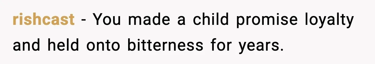Dad Says He Won’t Attend Wedding If Stepdad Walks Daughter Too rishcast − You made a child promise loyalty and held onto bitterness for years.