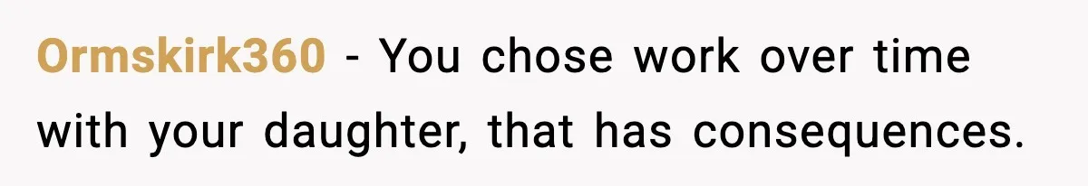 Dad Says He Won’t Attend Wedding If Stepdad Walks Daughter Too Ormskirk360 − You chose work over time with your daughter, that has consequences.