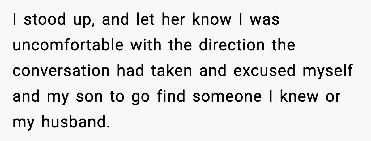 Mom Laughs After Pregnant Guest Eats Baby’s Snack And Triggers Allergy I stood up, and let her know I was uncomfortable with the direction the conversation had taken and excused myself and my son to go find someone I knew or...