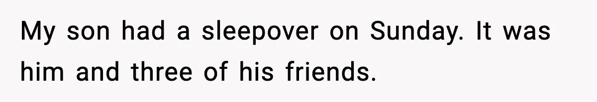 Dad Calls Son’s Sleepover Guest A Brat After He Refuses Breakfast Over Missing Sesame Bagel My son had a sleepover on Sunday. It was him and three of his friends.