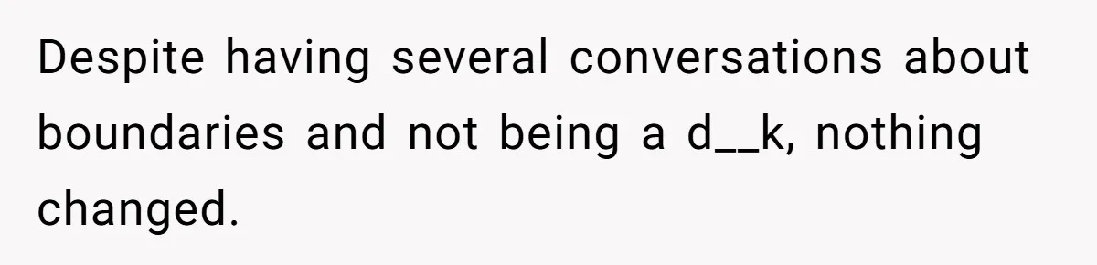 Roommate Keeps Stealing His Food, So She Drinks Straight From The Carton Despite having several conversations about boundaries and not being a d__k, nothing changed.