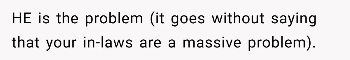 Husband Skips Wife For Family Party After They Blames Her Miscarriage, So She Refuses To Save Him Cake HE is the problem (it goes without saying that your in-laws are a massive problem).
