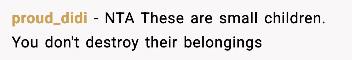 Husband Ruins Stepson’s Birthday Cake With Elf Prank, Then Blamed Wife For Throwing Elf Away proud_didi − NTA These are small children. You don't destroy their belongings
