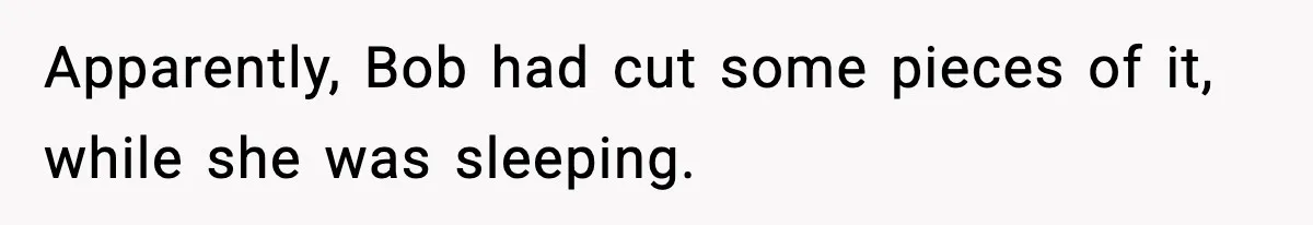 Husband Ruins Stepson’s Birthday Cake With Elf Prank, Then Blamed Wife For Throwing Elf Away Apparently, Bob had cut some pieces of it, while she was sleeping.