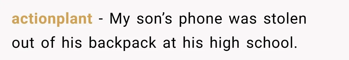 Airline Cleaner Allegedly Swipes AirPods, She Fights Back With “Find My” actionplant − My son’s phone was stolen out of his backpack at his high school.