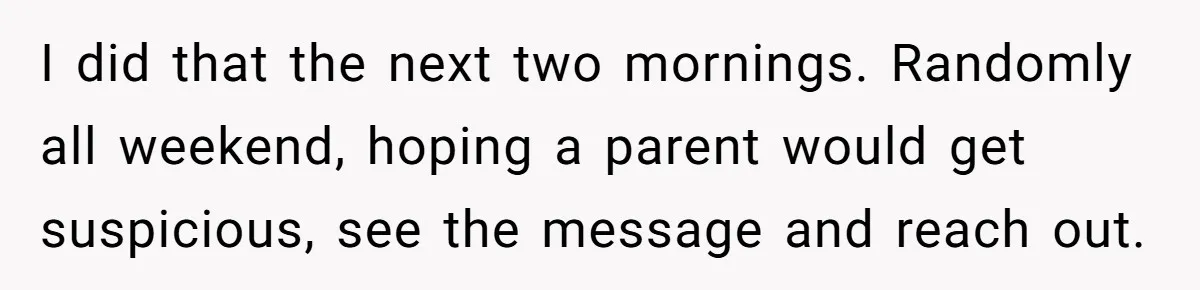 Airline Cleaner Allegedly Swipes AirPods, She Fights Back With “Find My” I did that the next two mornings. Randomly all weekend, hoping a parent would get suspicious, see the message and reach out.