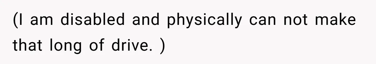 Company Refuses To Ship Device, Employee “Commutes” Two Hours On Company Time (I am disabled and physically can not make that long of drive. )