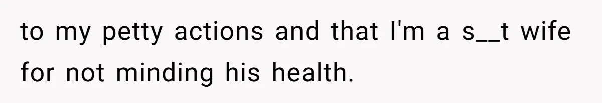 Husband Timed His Allergic Reactions With Wife's Day Off, She Stopped Responding to my petty actions and that I'm a s__t wife for not minding his health.