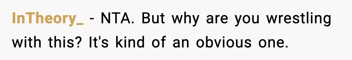InTheory_ − NTA. But why are you wrestling with this? It's kind of an obvious one.