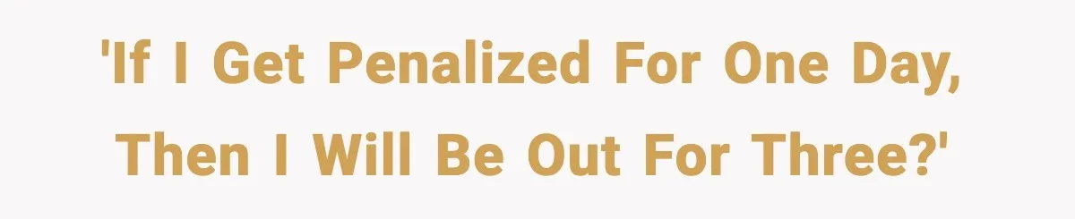 Worker Takes Three Sick Days Every Time After Company Punishes One-Day Absences 'If I get penalized for one day, then I will be out for three?'