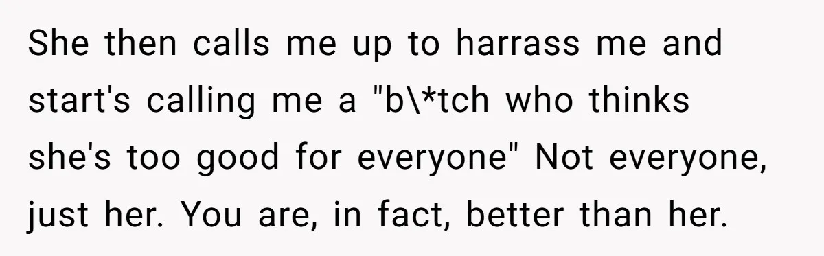 She Let Her Sister-in-Law Use the Family Estate for a Wedding. Now They’re Headed to Court Over $1,000 in Damage. She then calls me up to harrass me and start's calling me a "b\*tch who thinks she's too good for everyone" Not everyone, just her. You are, in fact, better...