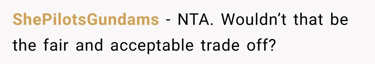 Wife Wants To Quit Her Job, Husband Says Fine But She Must Cover All The Chores ShePilotsGundams − NTA. Wouldn’t that be the fair and acceptable trade off?
