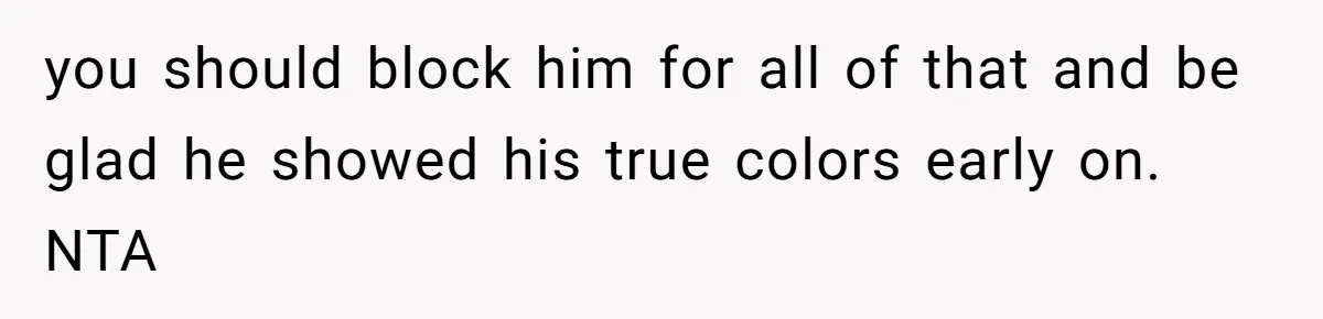 Woman Calls Out Her Date’s Picky Eating After He Embarrasses Her In Front Of Colleagues you should block him for all of that and be glad he showed his true colors early on. NTA