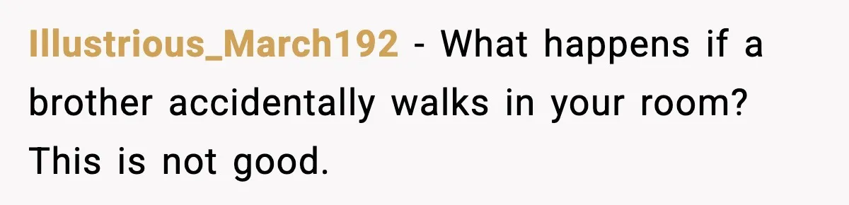 Illustrious_March192 - What happens if a brother accidentally walks in your room? This is not good.