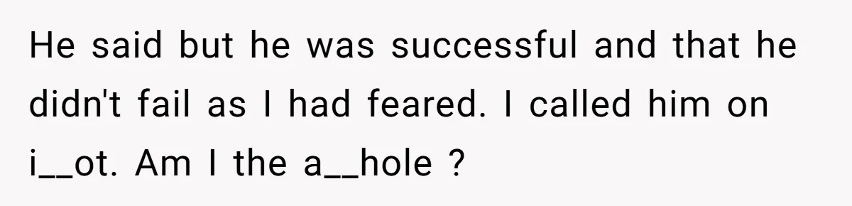 “He Lifted Me Anyway.” A Bride’s Wedding-Day Boundary Sparked a Heated Debate He said but he was successful and that he didn't fail as I had feared. I called him on i__ot. Am I the a__hole ?