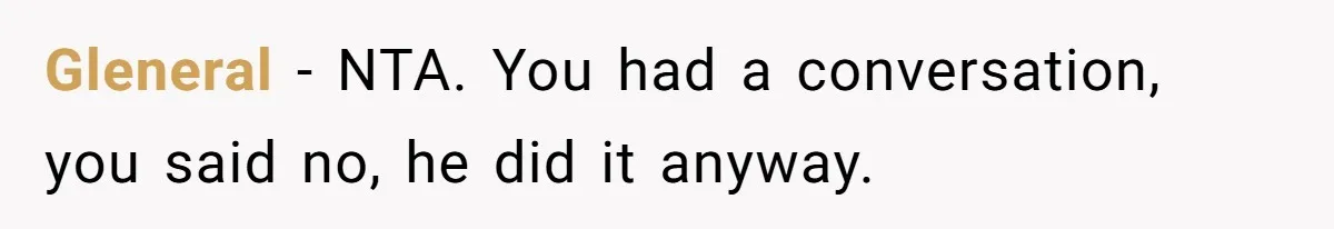 “He Lifted Me Anyway.” A Bride’s Wedding-Day Boundary Sparked a Heated Debate Gleneral − NTA. You had a conversation, you said no, he did it anyway.
