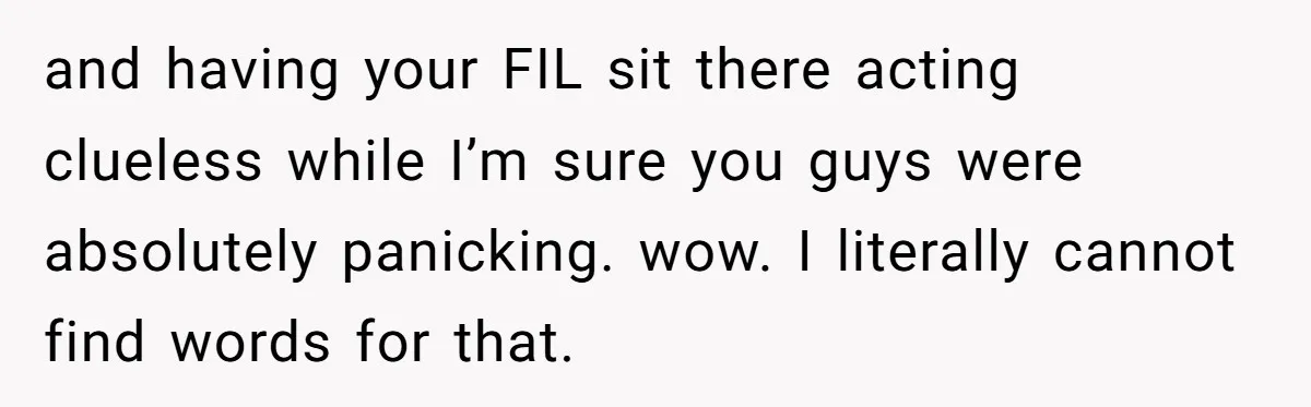 Finding Peace After a Terrifying Custody Scare With a Deeply Unwell Grandparent and having your FIL sit there acting clueless while I’m sure you guys were absolutely panicking. wow. I literally cannot find words for that.