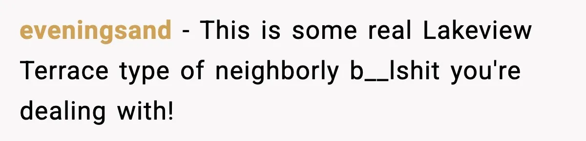 Loud Party Neighbor Threatens Violence, Judge Sees Video, And Everything Changes eveningsand - This is some real Lakeview Terrace type of neighborly b__lshit you're dealing with!