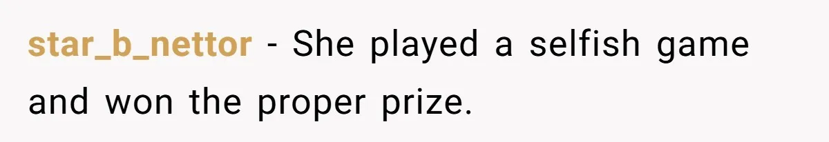 Colleagues Team Up After One Coworker Claims Every Single Holiday Day Off star_b_nettor − She played a selfish game and won the proper prize.