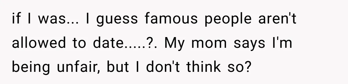When Your Plus-One Is a Star, Does the Bride Get Eclipsed? if I was... I guess famous people aren't allowed to date.....?. My mom says I'm being unfair, but I don't think so?